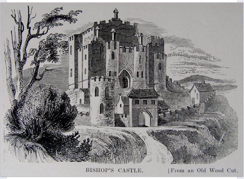 Wood Cut of the Castle